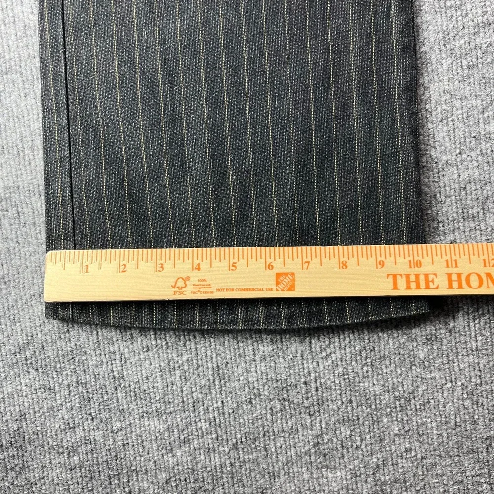 VTG Deadstock Y2K‎ Super S Jeans Men's Denim Hickory Pinstripe Classic - 37X33.5